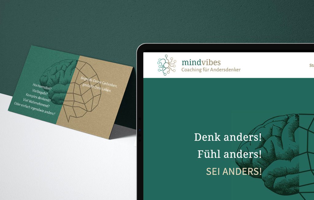 Responsive Webdesign und Corporate Design für einen Coach aus Frankfurt