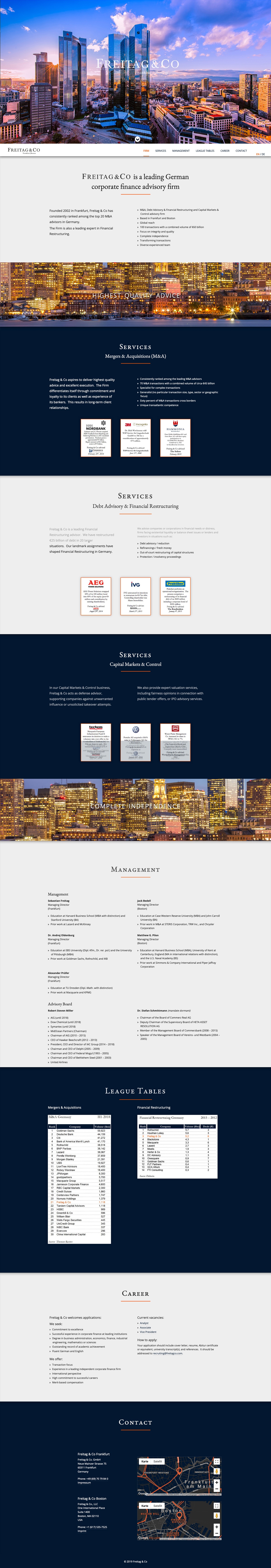 Responsive Webdesign – Orthopäde, Bad Vilbel