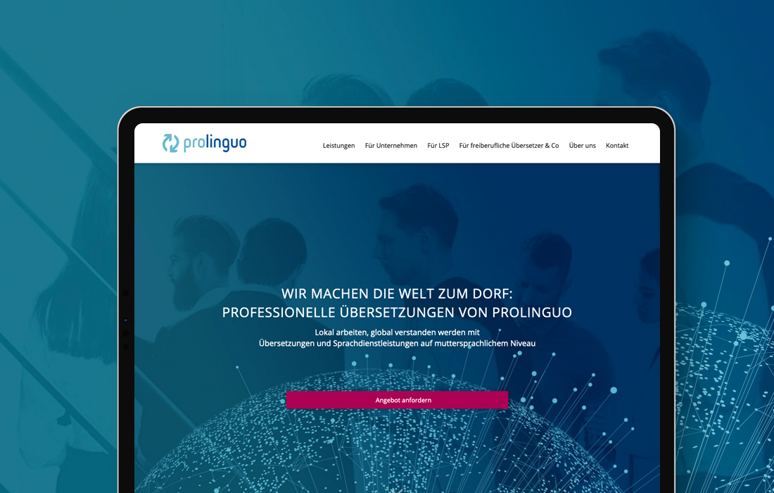 Webdesign Regensburg 9 Responsive Webdesign für eine Übersetzungsdienstleister aus Hannover