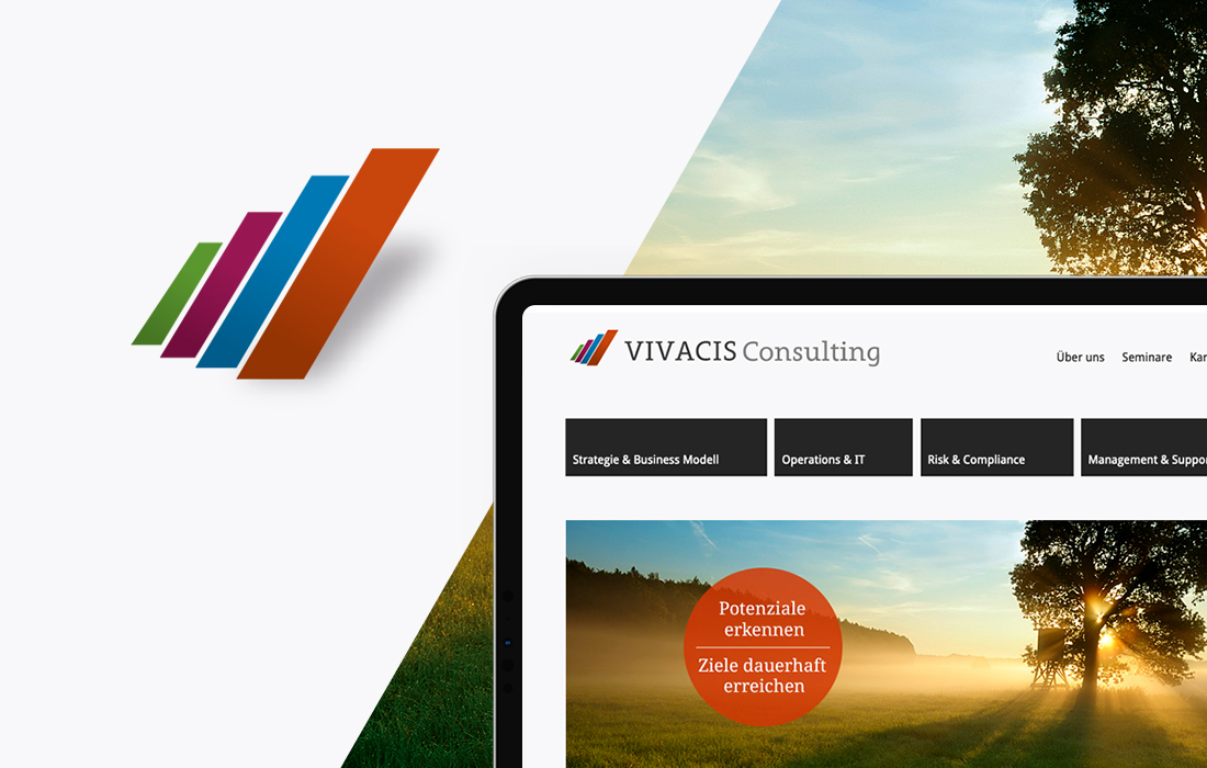 Responsive Webdesign und Corporate Design für eine Unternehmensberatung aus Bad Homburg