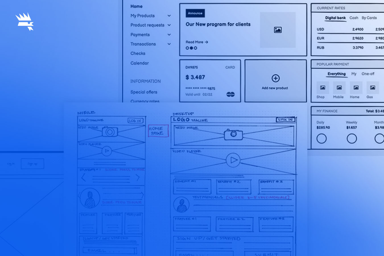 Wireframes verstehen und nutzen – Die Anleitung für deinen Website-Prozess 1